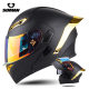 New GB 3c Certified Motorcycle Helmet Double Lens Helmet Electric Men's and Women's Four Seasons Universal Motorcycle Exam Helmet