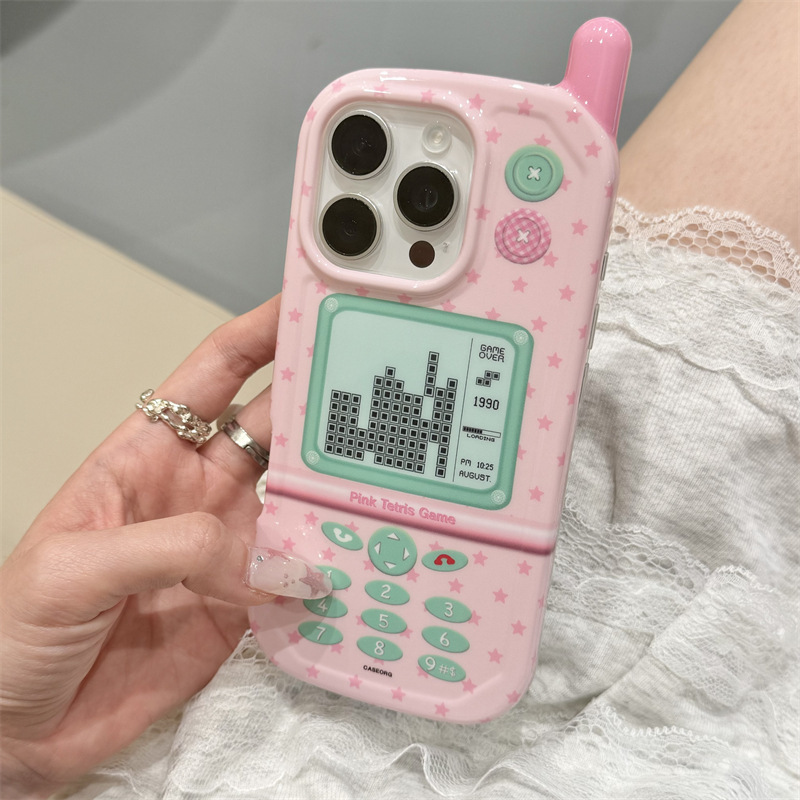 ゲームブロック iPhone15promax Apple 13 ビッグブラザー携帯電話ケース 16 かわいい 14 クリエイティブ 12 トレンディ|undefined