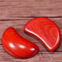 红色圣杯木质佛堂家用茭杯花梨木雕刻圣卦阴阳卦信杯胜杯筊杯掷杯