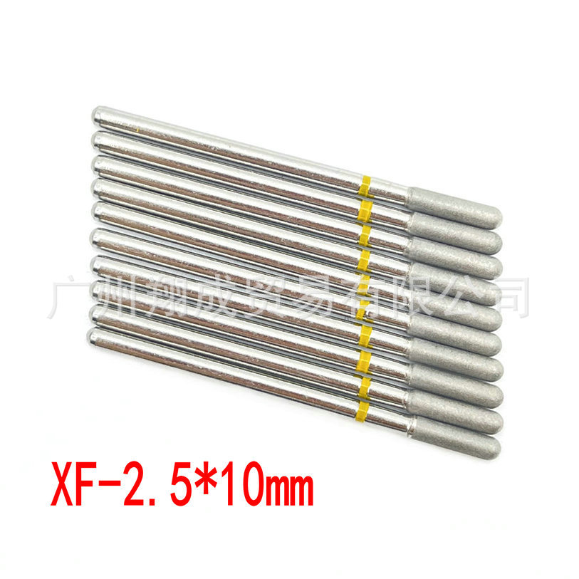 10 unids Amazon Venta caliente nail art carborundum pulido traje uñas descarga taladro piel muerta eliminación diamante Taladro