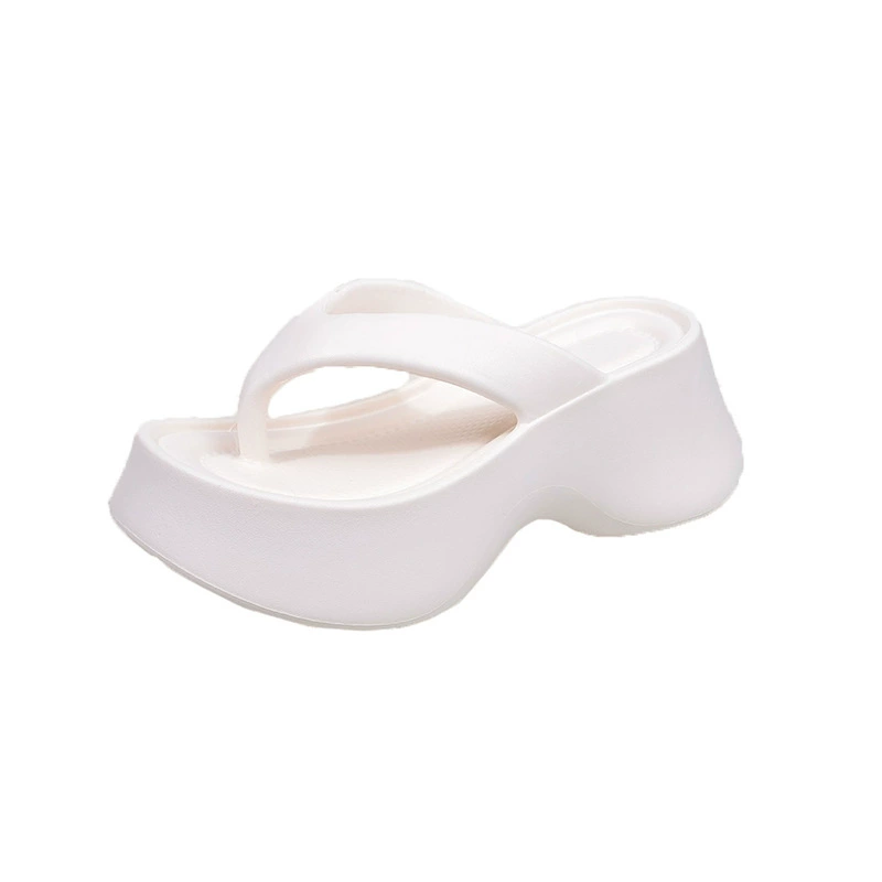 Flip flops, slippers, deodorized high fashionable footwear platform, soft sole