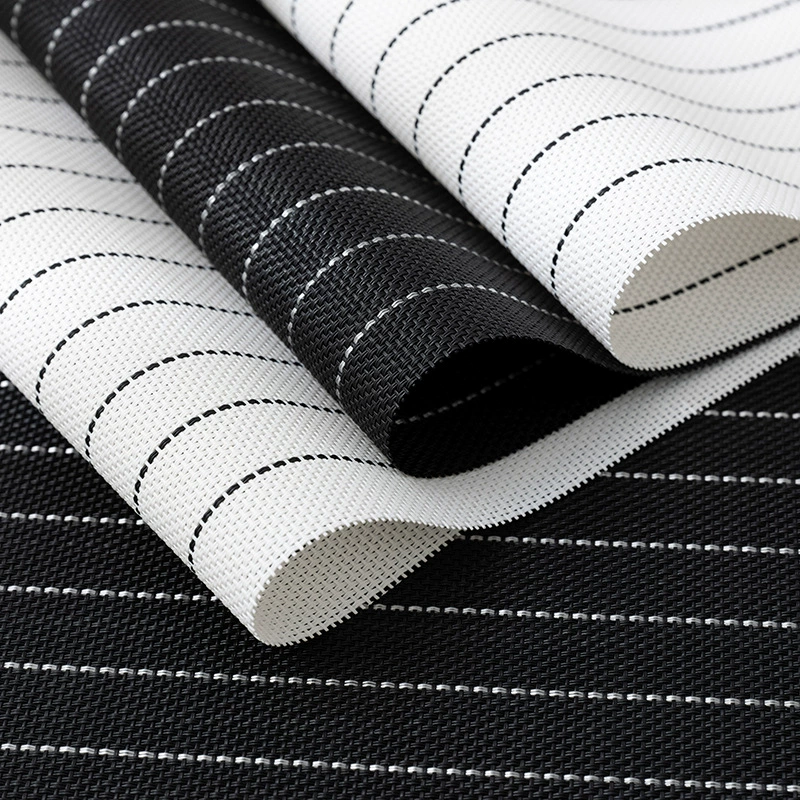 White modern and minimalistic waterproof table mat PVC, wholesale