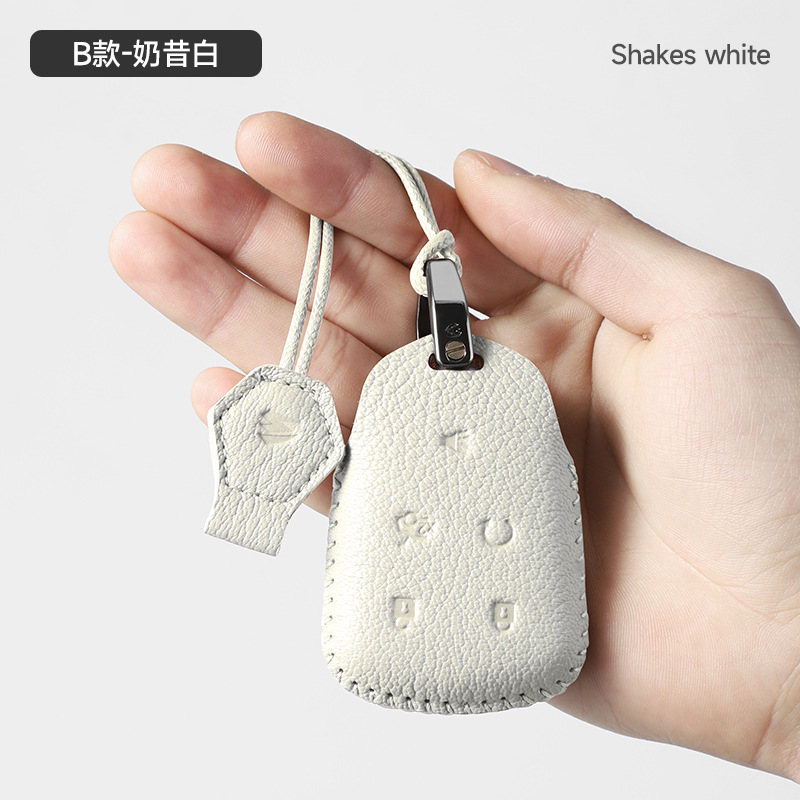 B타입-가죽로프타입 [밀크셰이크 화이트]