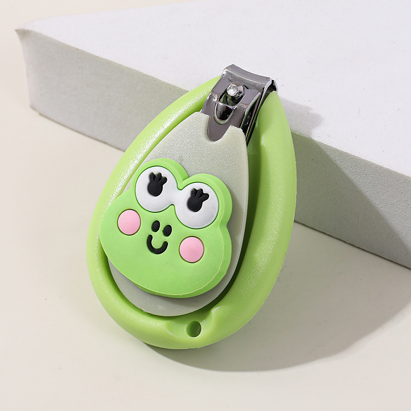 Cortaúñas de Seguridad para Bebé, Plástico y Acero Inoxidable, para Bebés y Niños Pequeños