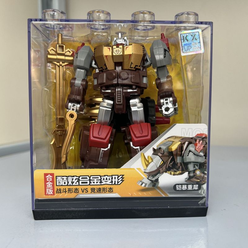 クールな変形合金スカイウォリアー 6 フィギュアディスプレイボックス付きキングコングボーイおもちゃメカモデル装飾品|undefined