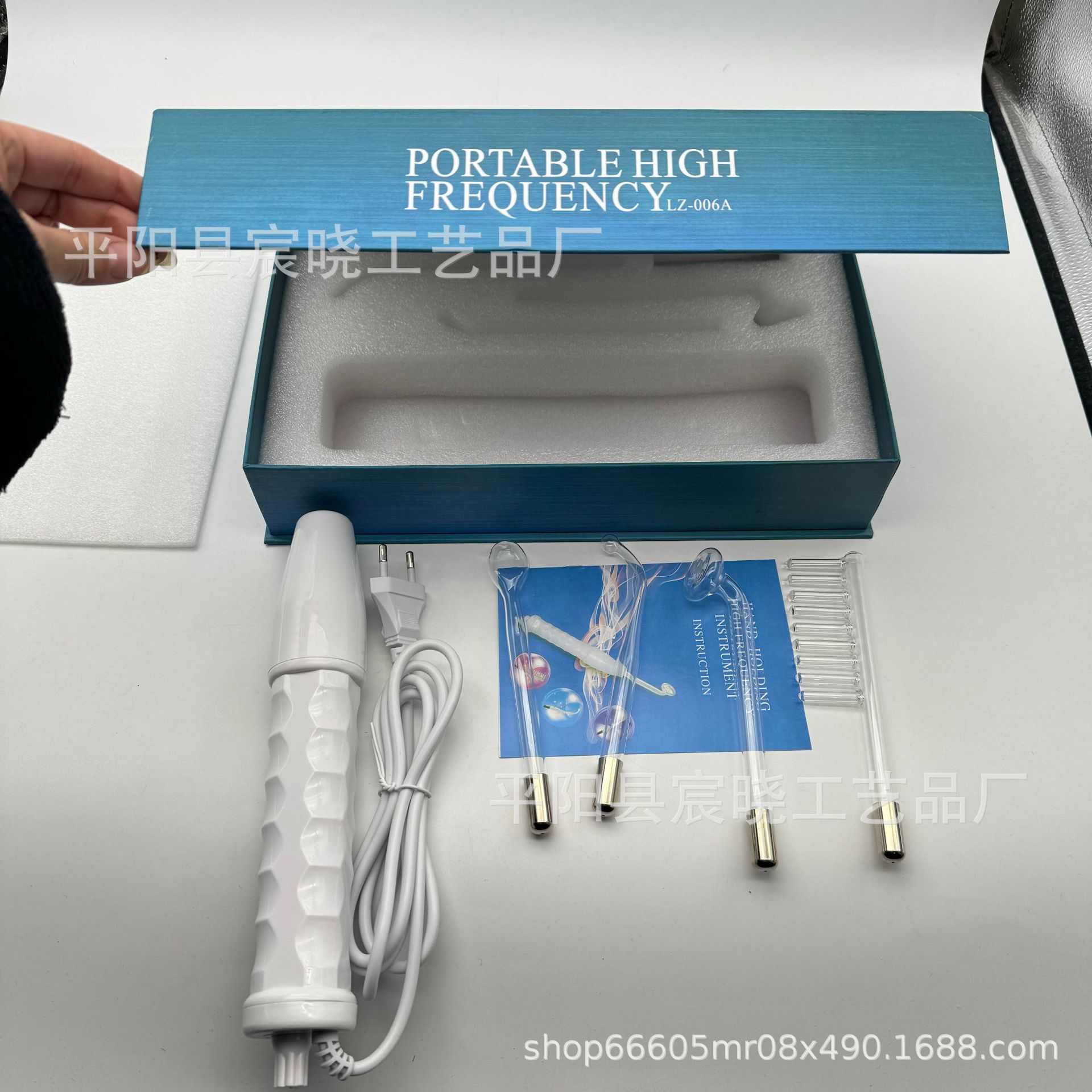 高周波美容器電気治療器高周波オゾン去ニキビ計オゾン器理学療法マイクロ電流顔美顔器