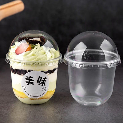 ice cream glass disposable paper cup transparent Bobo Cake Cup Mousse baking packing