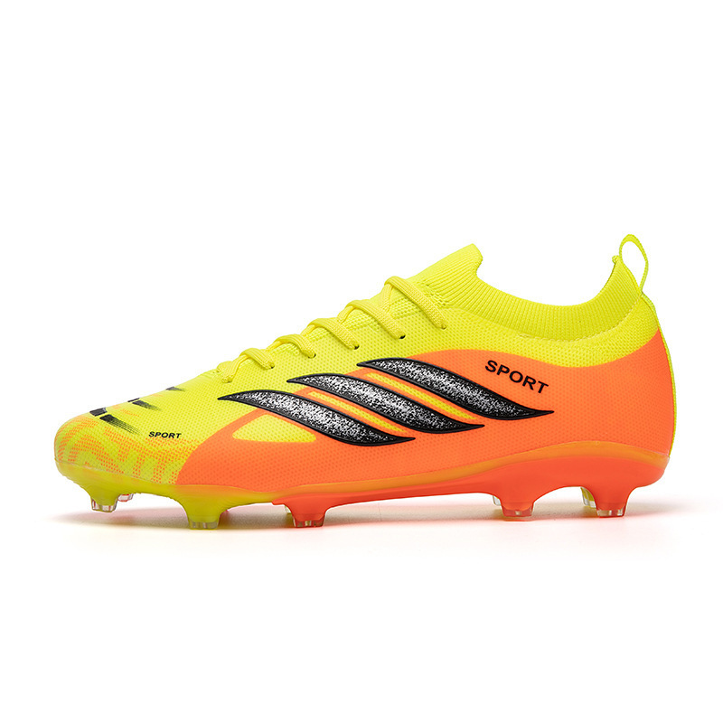 Zapatos de Fútbol con Tacos AG de TPU y KPU Ligeros para Césped Natural y Artificial