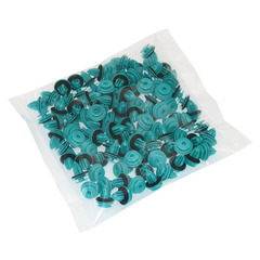 Solid door plate fastener, door plate fastener with cushion, car commonly used cushioned door plate fastener, nylon