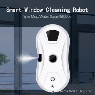 Cross-Border Export Fully Automatic Water Spray Window Cleaning Robot Smart Home Window Cleaning High-Rise Double-Sided Cleaning Glass