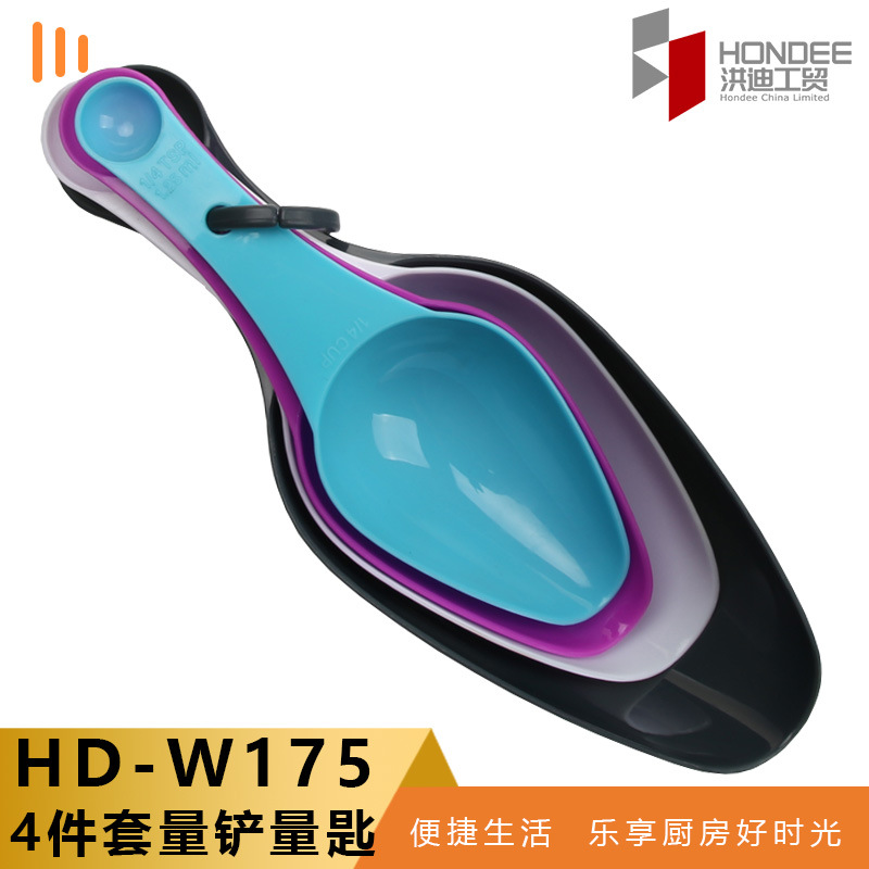 Cuchara de medición de color de 4 piezas Cuchara de medición de 4 piezas Taza de medición de 5 piezas Cuchara de medición de 12 piezas