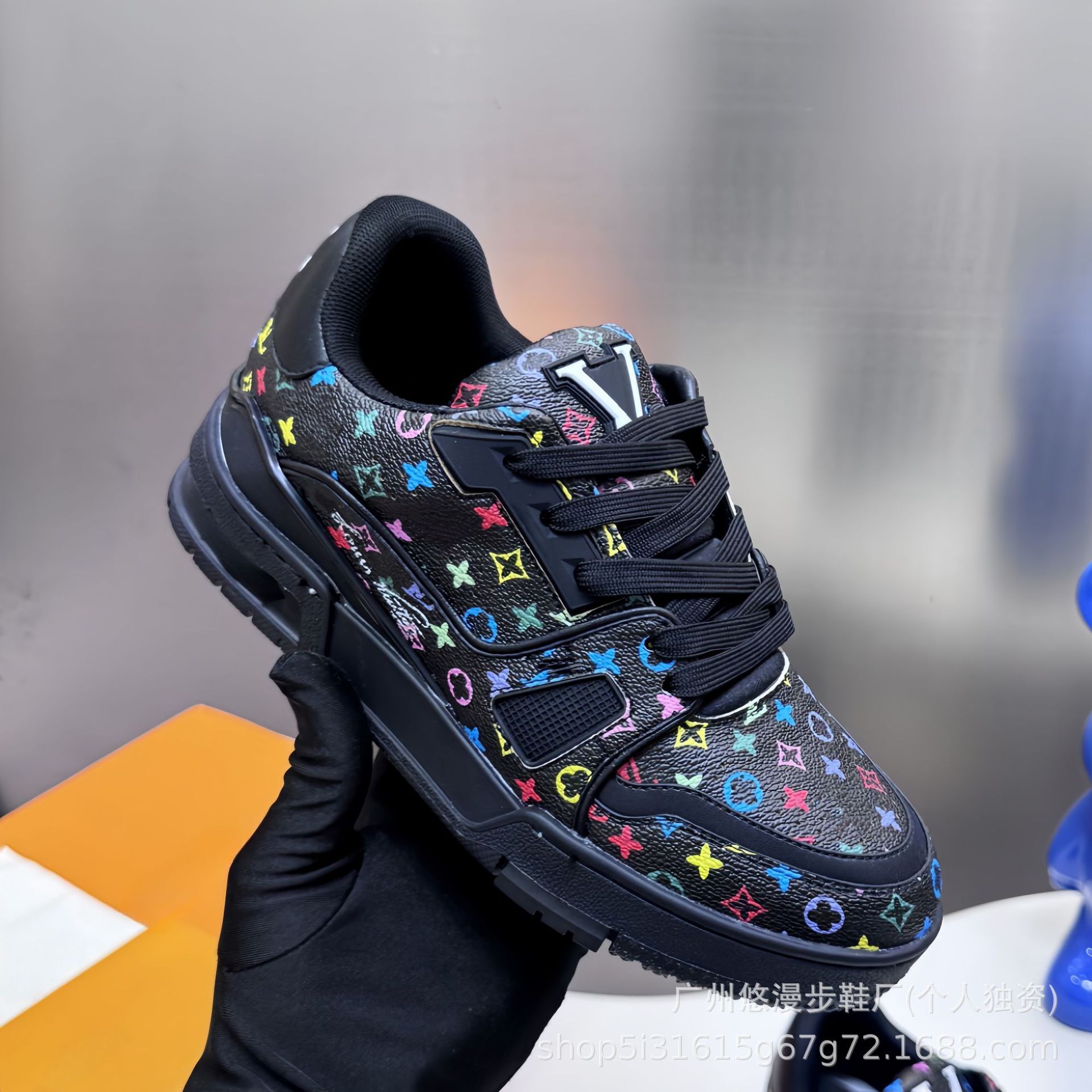 Versión de gama alta de zapatillas de cemento blanco modelos de pareja de zapatos casuales de moda de todo fósforo zapatos blancos de cuero bajo de suela gruesa de presbitas