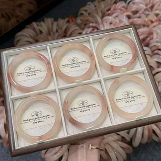 桃花酿小众宽边手镯女小众设计复古感中古手环镯子