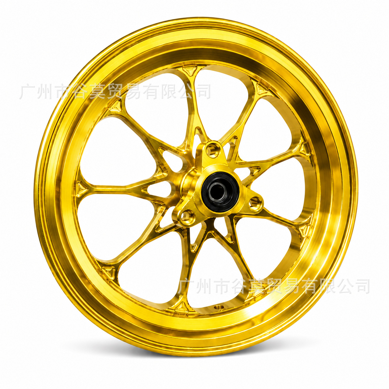 Electric Bicycle and Electric Motorcycle Modification Parts 10inch 12inch Aluminum Alloy Front Hub Aluminum Alloy Modified Hub