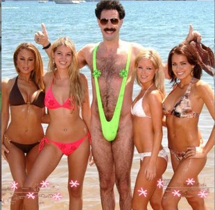 Sexy Underwear Men's Thong Sexy Jumpsuit Outdoor Convex Underwear Swimsuit V-Shaped Strap