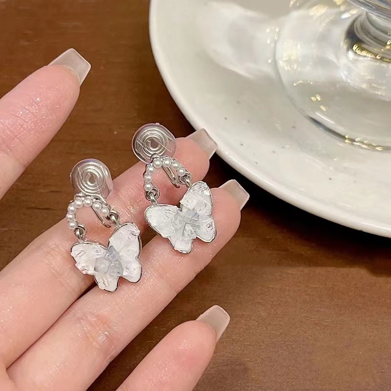 바다 소금 나비 [귀 클립]