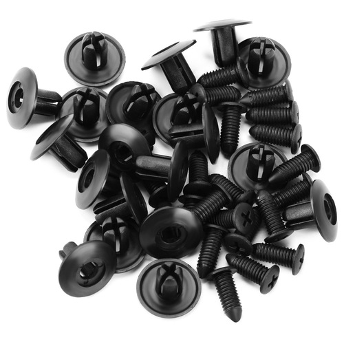 8mm aperture car expansion clip leaf spring rivet mudguard bumper push pin clamping fastener clamp