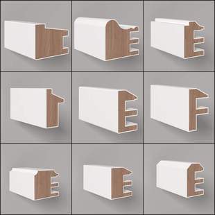 Skeleton Line Wooden Strips Solid Wood Edge Strips Cabinet Decorative Strips Closing Strips Technology Wood Strips Ash Wood Strips