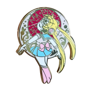 Sailor Moon Transformation Lapel Pin Moon Prism Power Badge