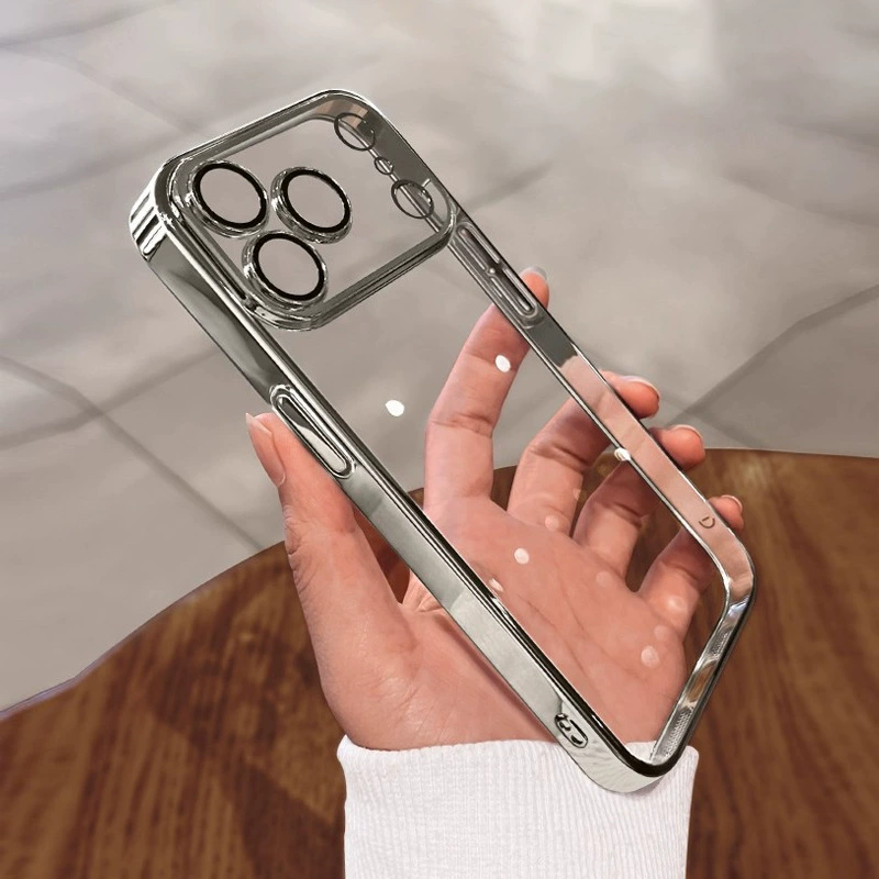 Apple, совместимый прозрачный чехол для телефона, линза, iPhone 16, защитный чехол, iphone, 16promax