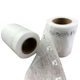 Disposable corn fiber coiled material tea bag PLA non-woven triangle bag with label filter cloth tea bag