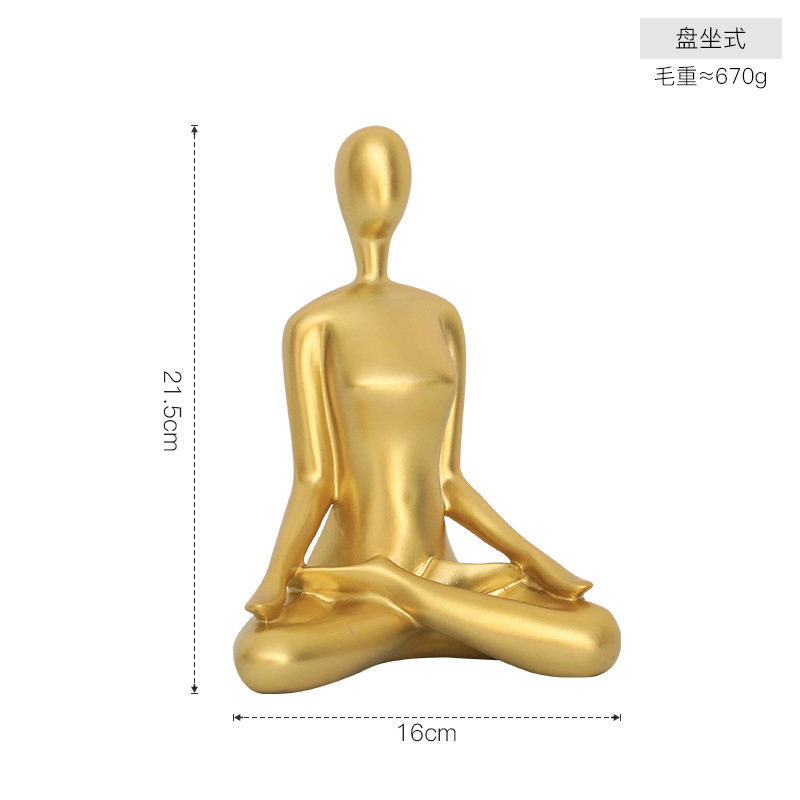 北欧の創意的な家庭の装飾品の客間の部屋のオフィスの砂岩は人物の装飾の置物に似ています。|undefined