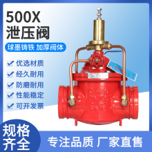 福建奥巴银阀门大体G500X沟槽持压/泄压阀软密封泄压