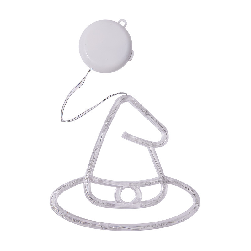 Halloween colgante ventosa lámpara de fiestas artículos decorativos calabaza araña decoración fiesta fantasma festival LED lámpara de estilo