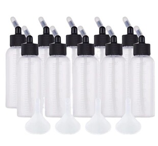 Spray Pen lower pot double-action corrosion-resistant pigment bottle TD-02PSP full capacity 65ml plus 4 funnels
