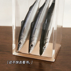 アイデアは塩漬け魚ペン黒ボールペン中性ペンins日系学生文房具中学校高校小プレゼント