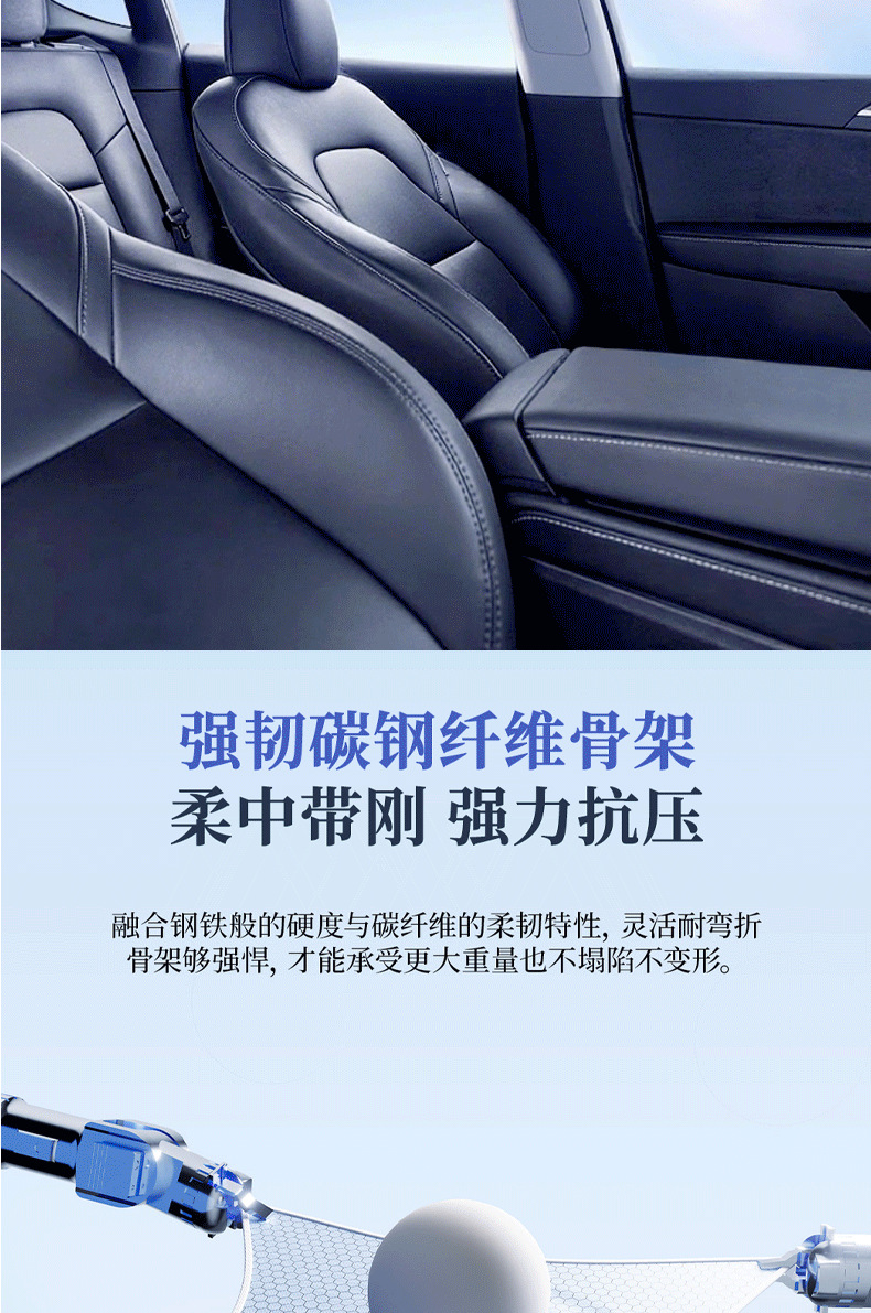 Suitable for Tesla Graphene Sunshade New Version Model Y/3 Sunroof Sun Protection and Heat Insulation Canopy Sunshade