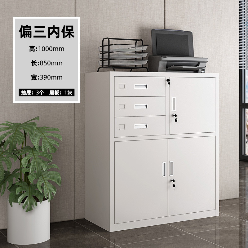 Gabinete bajo Gabinete de archivo de hierro Gabinete de archivo Gabinete de oficina gabinete lateral gabinete del cajón pequeño Gabinete Móvil gabinete de piso