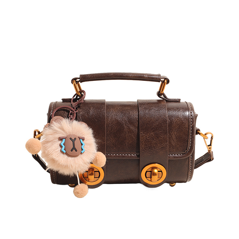 Borsa a tracolla da donna stile boston con chiusura elegante_voghion.com