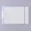 Transparent A4-2 holes horizontal information album