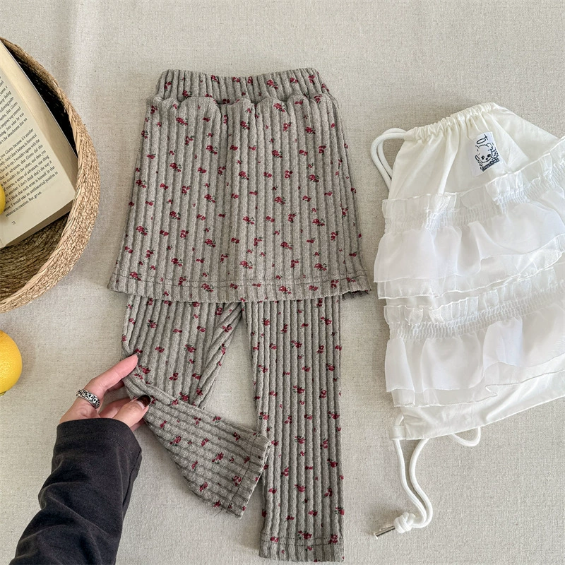 Весна осень комплект, л leggings, брюки, юбка, детская одежда