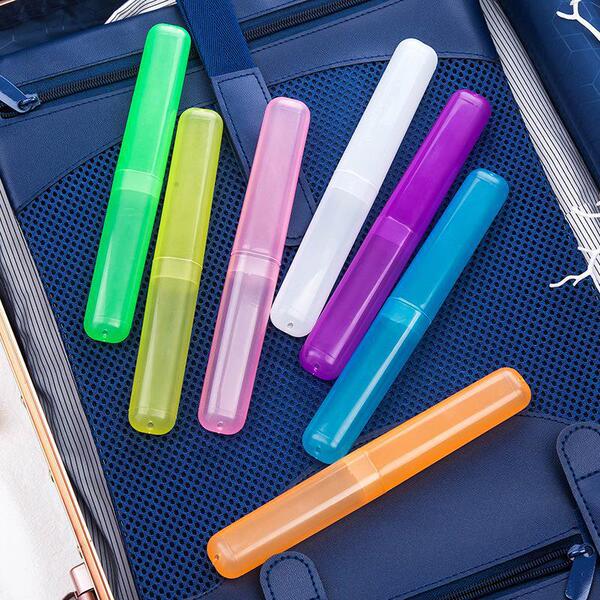 Transparent toothbrush for home use
