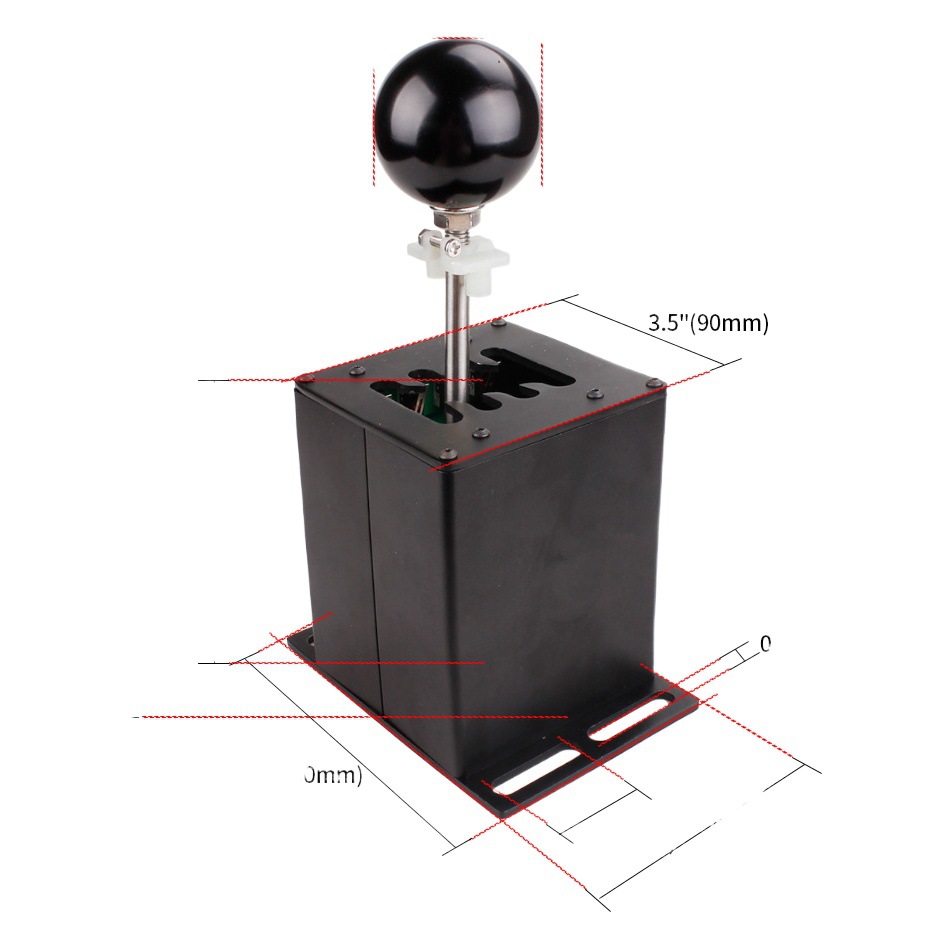 Juego de carreras Simulador de cambio de engranaje cambio de mano H transmisión para Logitech G27G29 T300