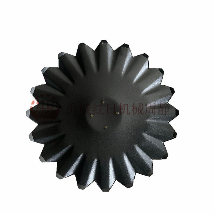 农机配件缺口耙片  花瓣齿圆盘犁片  全包轴承座组合   波纹耙片