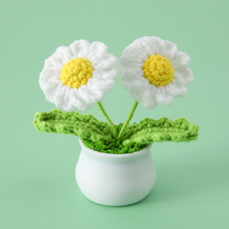 [완성된 작은 흰색 세면대] 양방향 흰색 데이지