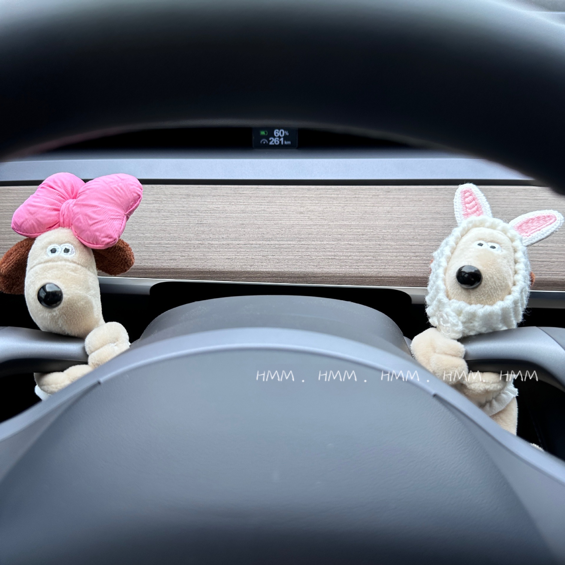 Kit de materiales para hacer una linda decoración de palanca de cambios de coche con forma de perro, adorno de peluche para el interior del coche, regalo de cumpleaños moderno.