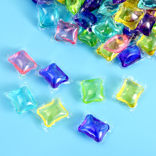 Wholesale laundry pearl manufacturers, three-in-one laundry pearls, long-lasting fragrance, powerful decontamination, concentrated bagged laundry detergent