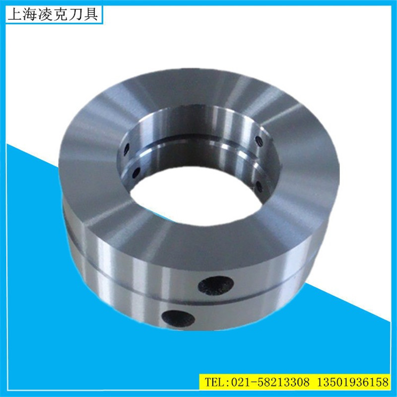 上海厂家供应滚剪机刀片 分条滚剪小圆刀 H13合金钢滚剪机圆盘刀