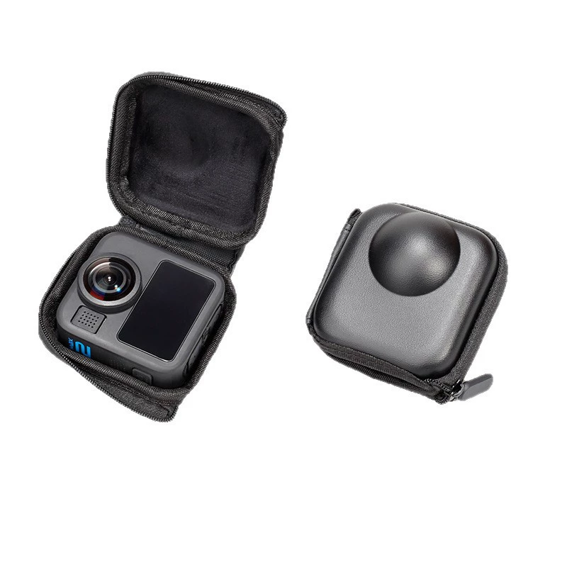 Sports handheld camera, organizer bag, small protective case, accessories