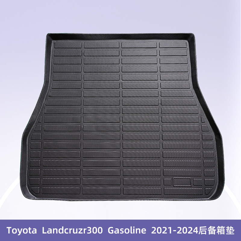 Es adecuado para Toyota Landcruzr300 combustible 2021 - 2024 3D para todos los tiempos almohadilla de pie TPE