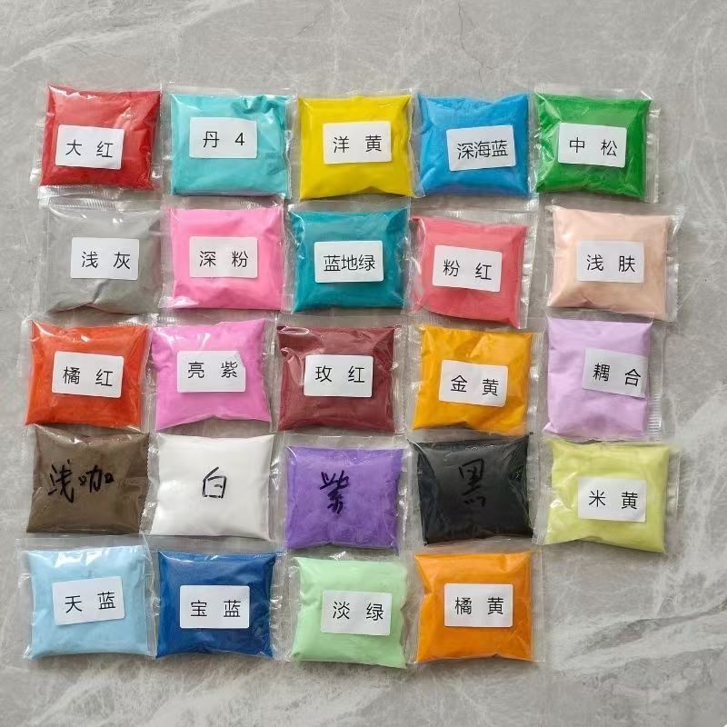 24 colors (bag or bottle)