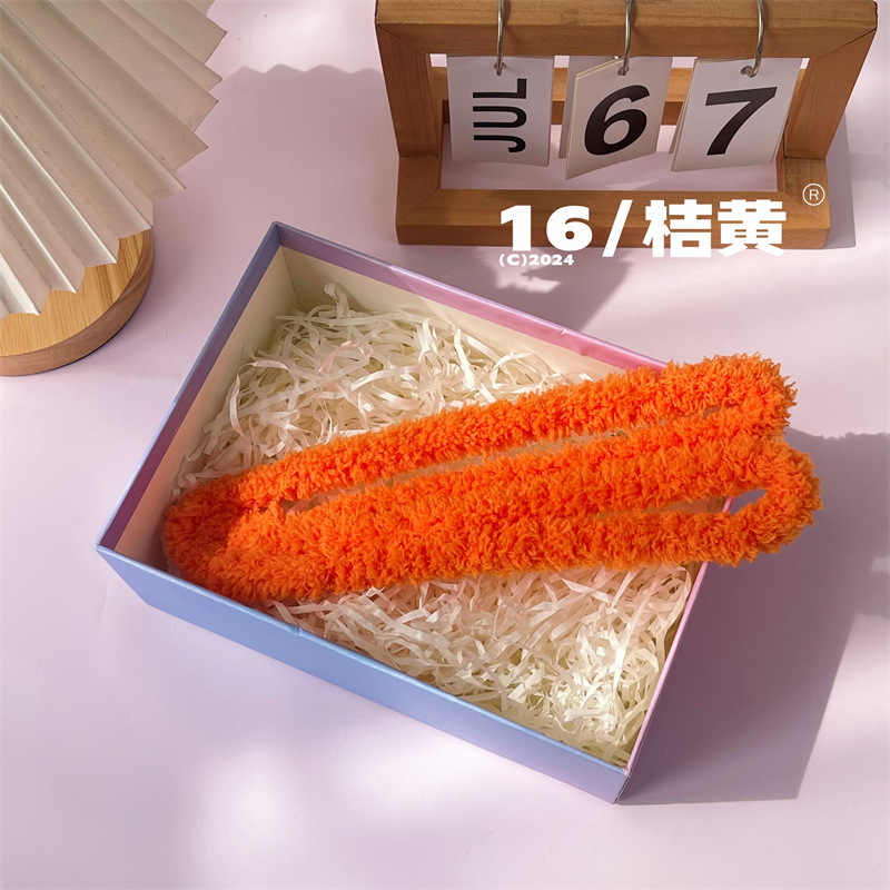 15mm扭扭棒小狗手工diy材料毛绒线毛条网红玩偶超密绒羊毛扭扭棒