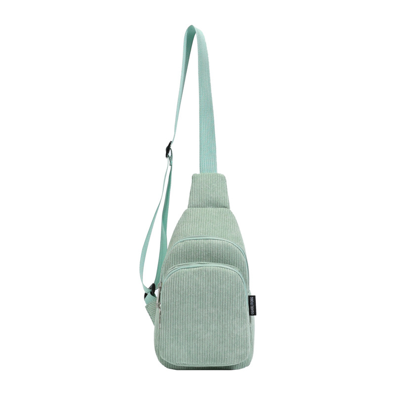 Moda coreana popular para niños y niñas bolsas de pecho casuales bebés mochilas ligeras otoño y invierno nuevas bolsas para niños de vellón