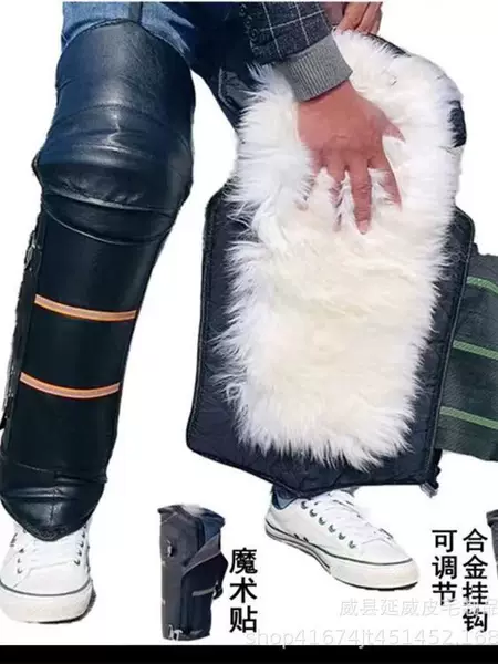 Factory wholesale winter electric car motorcycle outdoor riding windproof cold-proof long leggings