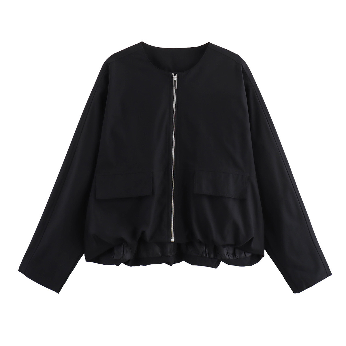 Giacca a vento casual da donna, da strada, all'aperto, 2024, A14069_voghion.com