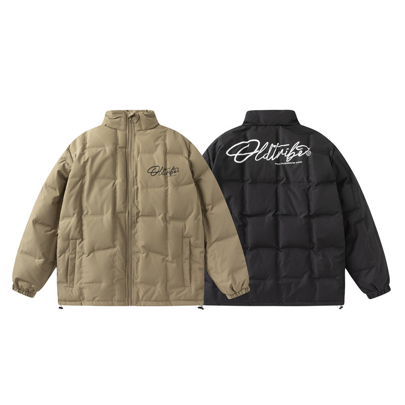Winter retro Japanese keep warm down jacket